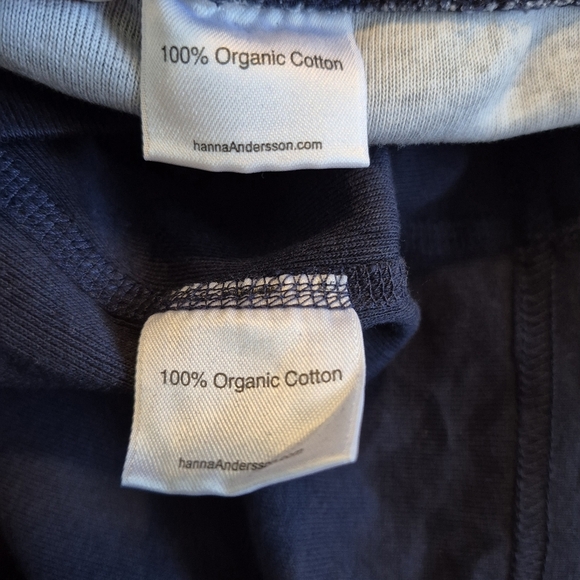 Hanna Andersson boys size 12 short john pajama set, ship design, NWT - Picture 6 of 7